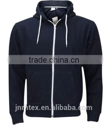 Winter Warm 100% Cotton Custom Crewneck Hooded Sweatshirt photo-4