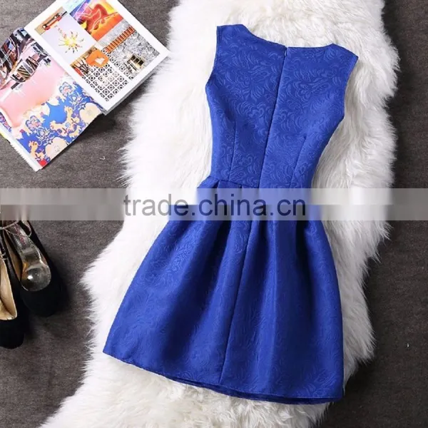 New Style Summer Women Vintage Sleeveless Bodycon Casual Party Evening Dress photo-4