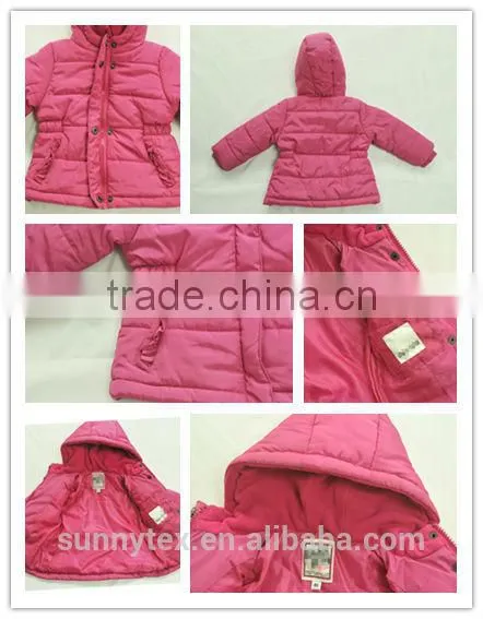 Sunnytex 2014 Children Clothing Winter Girls Jacket photo-2