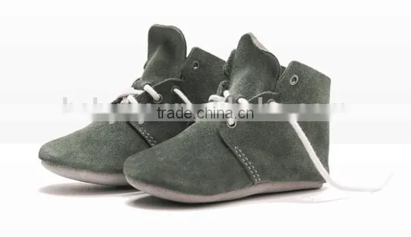 2017 Handmade Infant Leather Baby Oxford Shoes photo-4