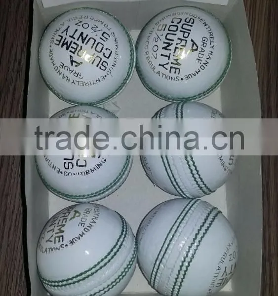 High Quality Hot Cricket Ball , With Custom Logo, Leather Cricket Ball photo-2