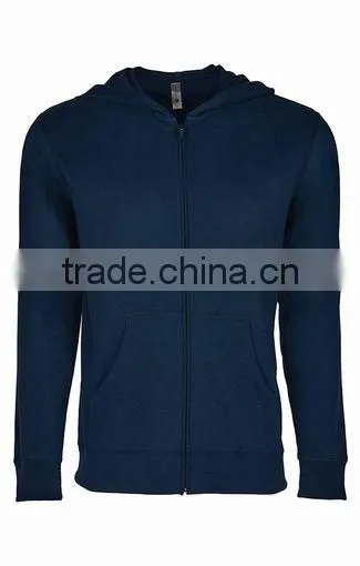 Next Level Apparel Unisex Sueded Full-Zip Hoody - Made From 60% Combed Ring-spun Cotton and 40% Polyester Sueded Jersey. photo-5