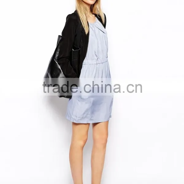 Won Hundred Kenton Dress With Gathered Waist Detail photo-4