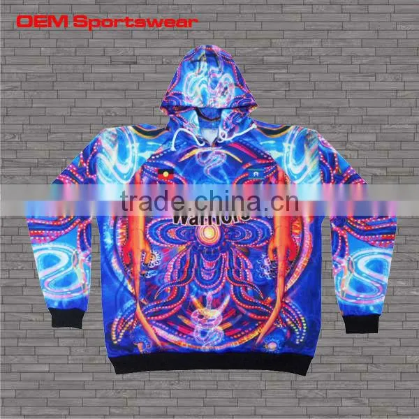 New Design All Over Crewneck Sweatshirt With Hood Customized photo-2