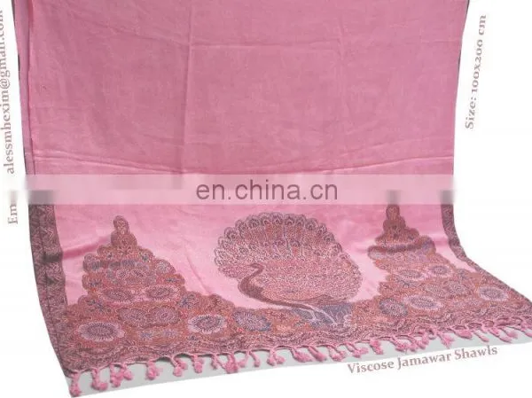 Viscose Pashmina Jamawar Shawls in Different Pattern 2016 photo-2