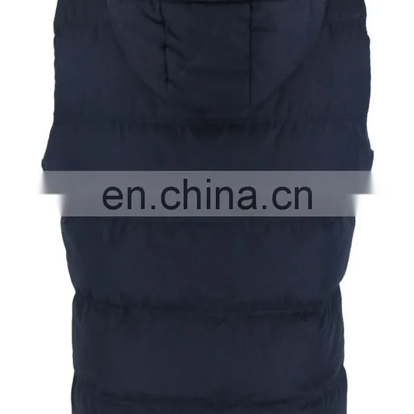 Mens Casual Waistcoat Polyester Filling Winter Vest photo-3