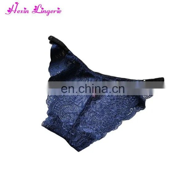 Lastest Ice Silk Without Trace Lace Hipster Elastic Transparent Sexy Panties photo-4