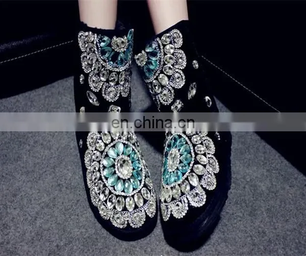 Aidocrystal Cheap Price High Quality 2016 Hot Sale Winter Snow Boots for Women photo-3