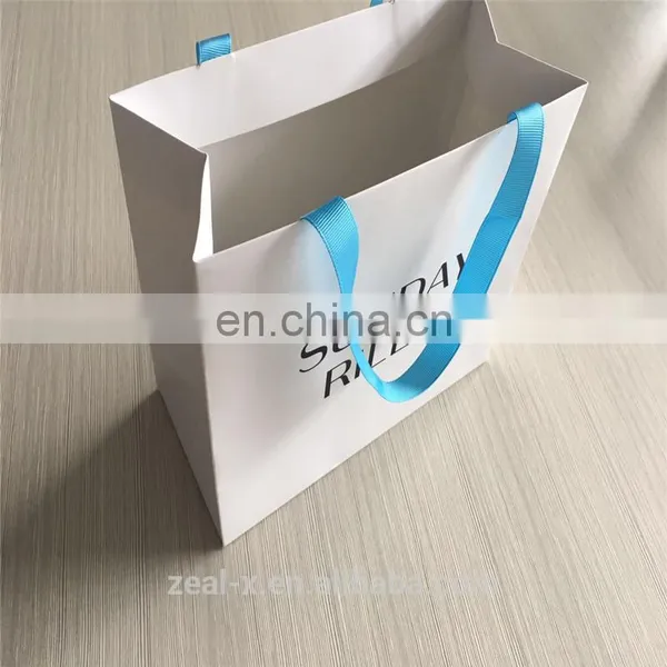 Super Small Paper Bag for Make up Cosmetic and You Can Choose Ribbon Color photo-3
