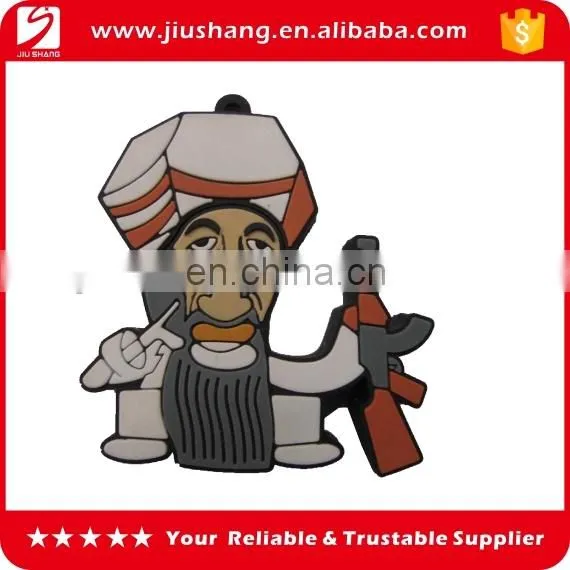 Cool Man Shape Promotional Pvc Usb Fkash 64gb Drives for Sale