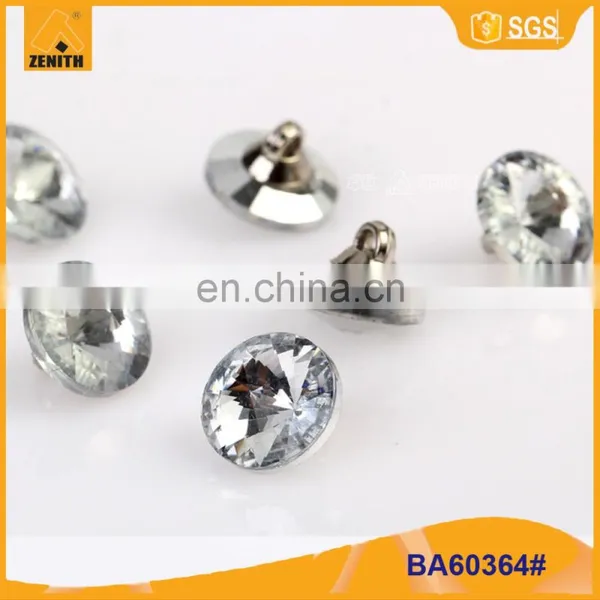 Fashion Plastic Button UV Silver Button for Garment BA60364 photo-2