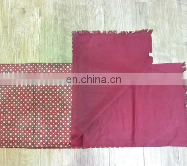 Top Quality 100% Silk Double Face Scarf photo-2