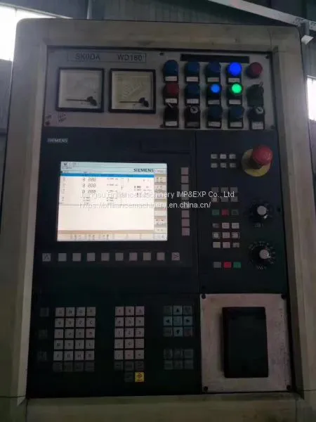 Used 160 Czech Skoda CNC Floor Type Boring-Mill Machine photo-4