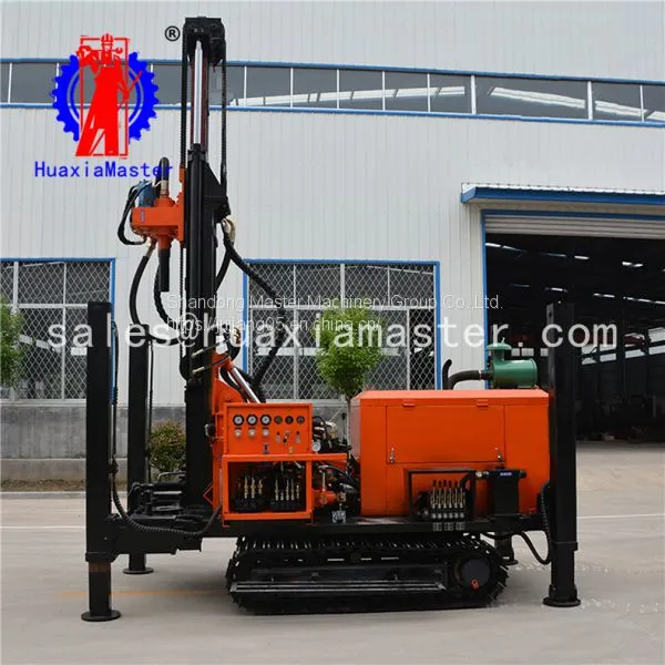 Offter FY200 Crawler Type Pneumatic Water Well Drilling Rig Impact Drilling Rig photo-2