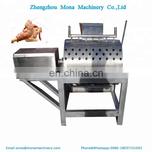 Pork Feet Dehair Machine Pig Feet Hair Removal Machine Full Slaughtering Line Supplier photo-3
