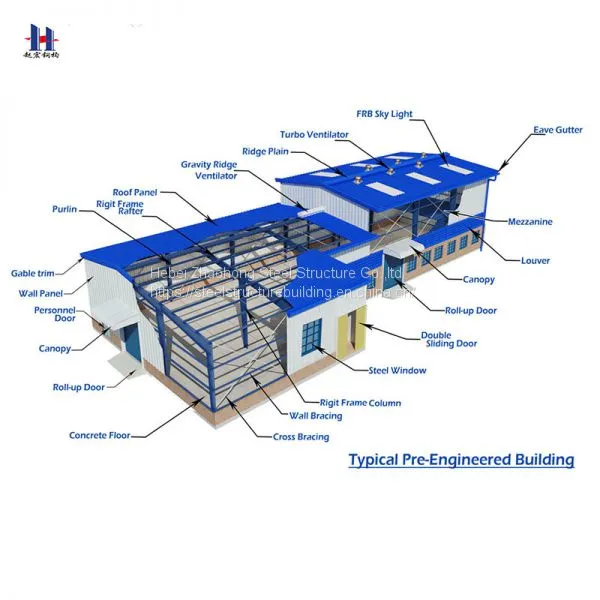 H Cloumn Beam Steel Structure Steel Warehouse photo-3