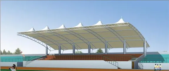 Cultural Facilities For Stadium Stand Membrane Structure Architecture photo-3