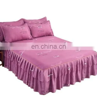 Hot Sale Massage Bed Cover Skirt Skirt Beds Bed Skirt Set Home photo-2