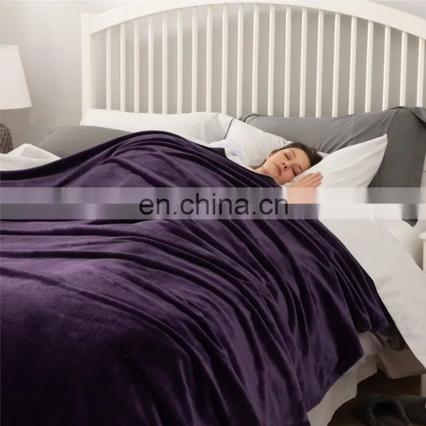 Good Elasticity Better Structural Strength Home Flannel Fleece Blanket photo-3