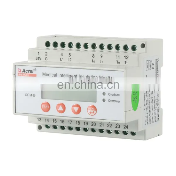 Acrel 300286 AIM-M200 Insulation Monitoring Relay for Hospital IPS Monitoring System photo-5