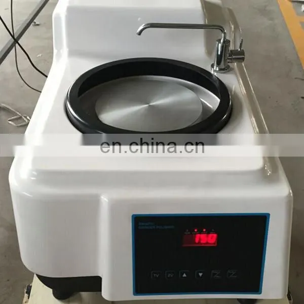 Metallographic Sample Polishing Machine/Silver/Vibratory/Gem/Concrete/Stainless Steel Grinding Polishing Machine Price photo-5