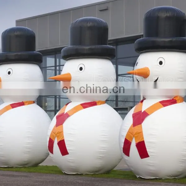 Cheap 20ft Tall Christmas Inflatable Snowman Decoration for Yard Mall photo-3