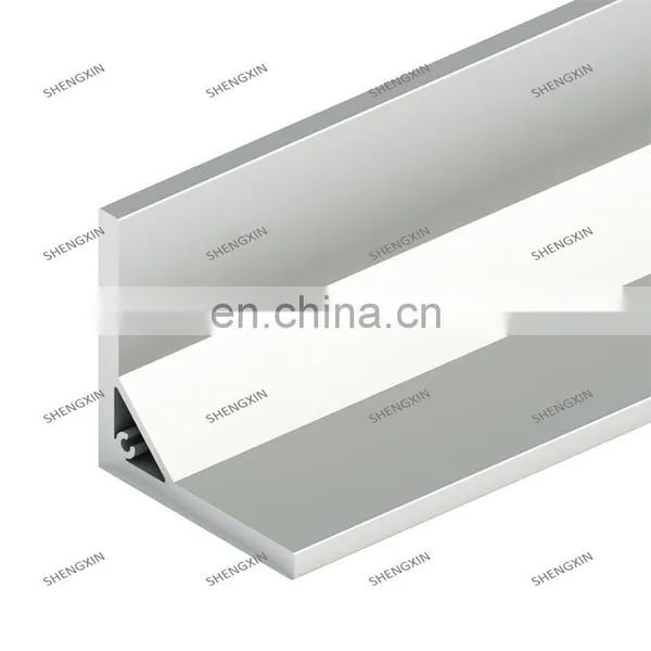 Shengxin Manufacturer 45 Degree Corner Aluminum Profile Led Strip Light Led Aluminum Extrusion Frame Profile photo-4