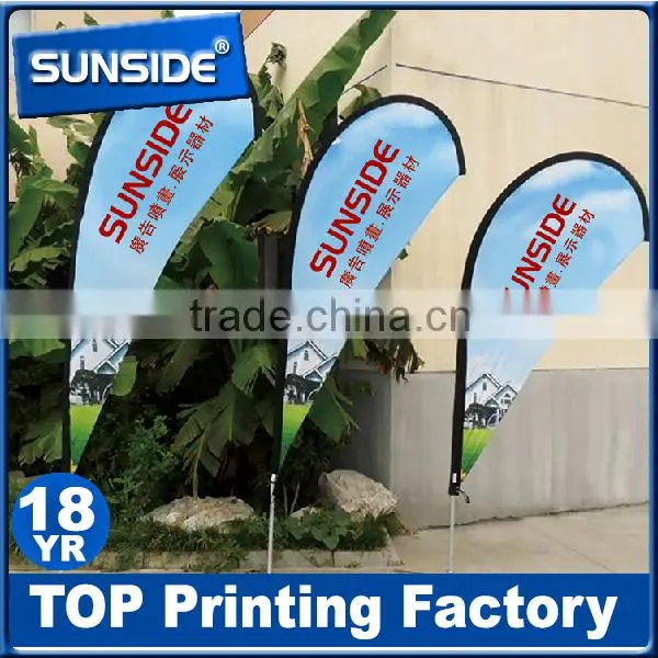 Advertising Banner Teardrop Banner Beach Flag for Advertising-D-0603 photo-3