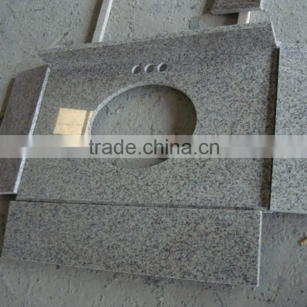 Cheap Chinese Grey Granite Vanity Tops for Hotel Project photo-4