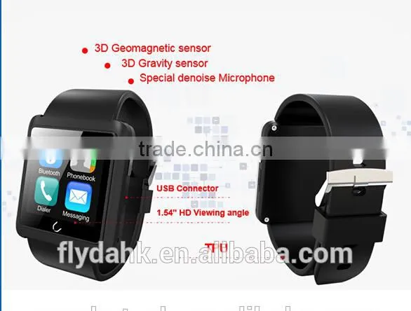 Bluetooth Smart Watch U10l 1.54inch Screen Uwatch Watch. photo-3