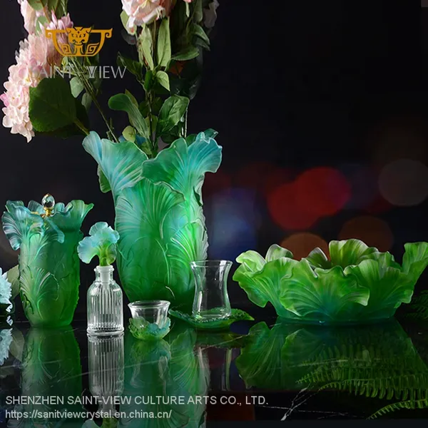 2021New Giveaways Transparent Personalised Greern Perfume Bottles Art & Collectible photo-2