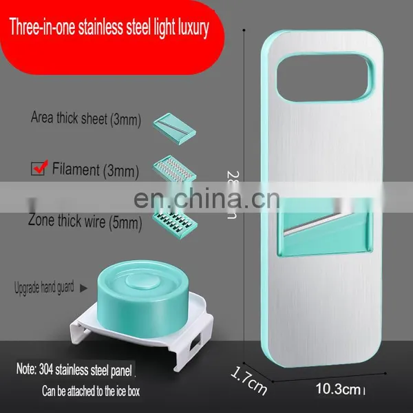High Quality Hand Operated Potato Vegetable Cutter Slicer photo-3