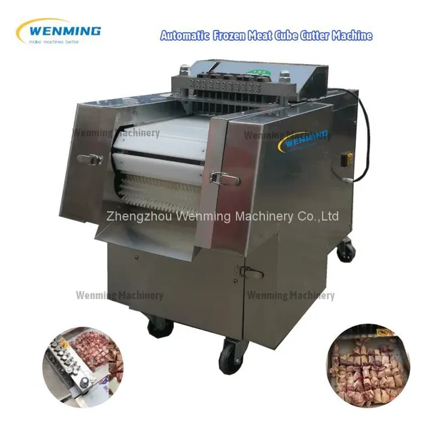 Fully Automatic Commercial Meat Cuber Chicken Cutting Machine Chicken Cube Cutter Best Price photo-2
