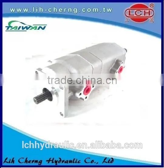 Stainless Steel Tandem Hydraulic Double Gear Pump photo-2