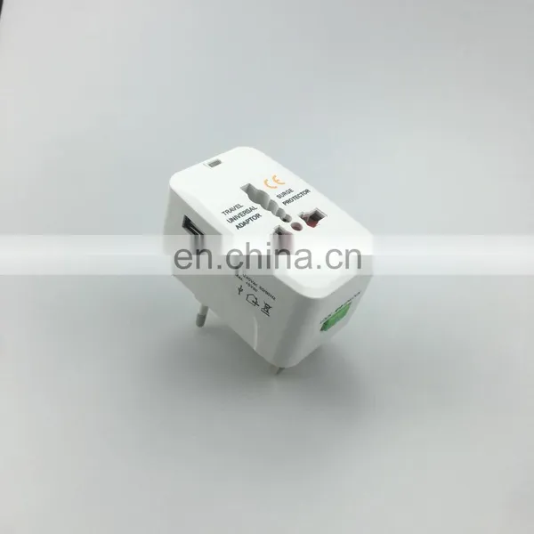 New World International Travel Plug Adapter 33.5w Pd Dual Usb-c Power 3 Usb Wall Charger Outlet Euro Us Uk Adaptor photo-5