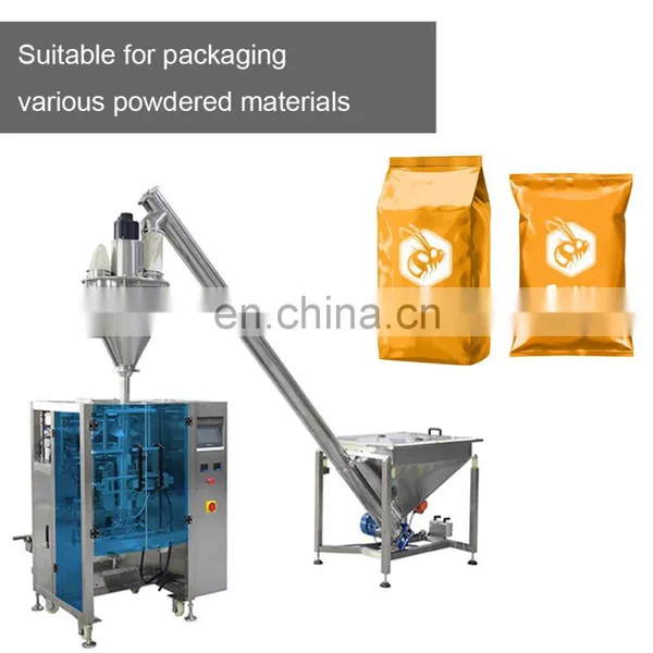 Quality Assurance Full Automatic 300G~1Kg Milk Tea Coffee Flour Powder Filling And Packing Machine With High Accuracy photo-2