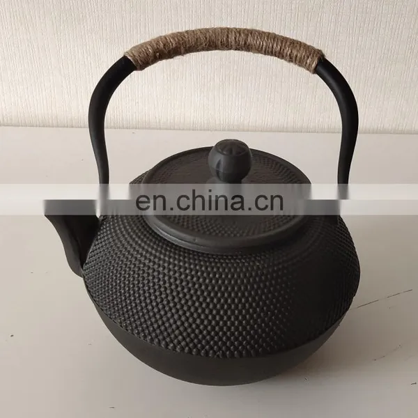 Wholesale Teapot Tea Ware Chinese Antique Enamel Cast Iron Wholesale Teapot photo-3