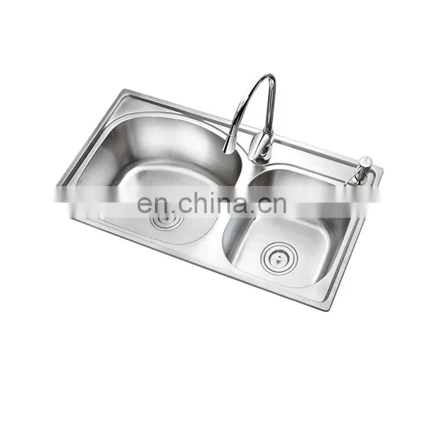 Double Bowl Undermount Sinks Steel Kitchen Sink Supplier photo-3