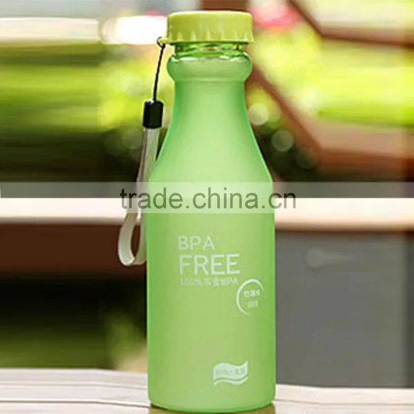 Plastic Water Bottle With Lanyard Clear Plastic Water Bottle photo-2