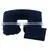 INFLATABLE NECK REST TRAVEL PILLOW HEAD REST CUSHION SUPPORT CAR TRAIN PLANE