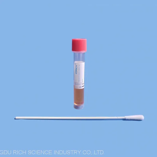 FDA Approved Single-Use Virus Specimen Collection Tube&Swabs (CE) photo-3
