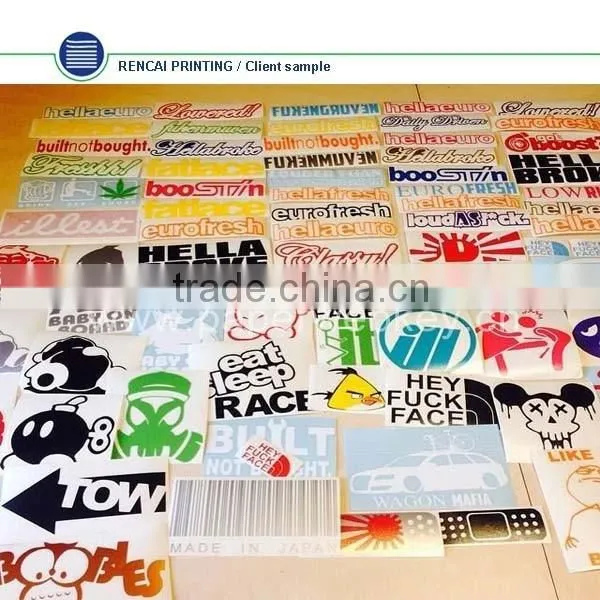 Durable and Not Fade Custom Company Logo Label photo-6