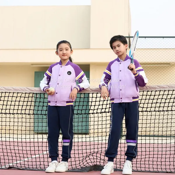 2023 New School Uniforms Children Spring Baseball Suit