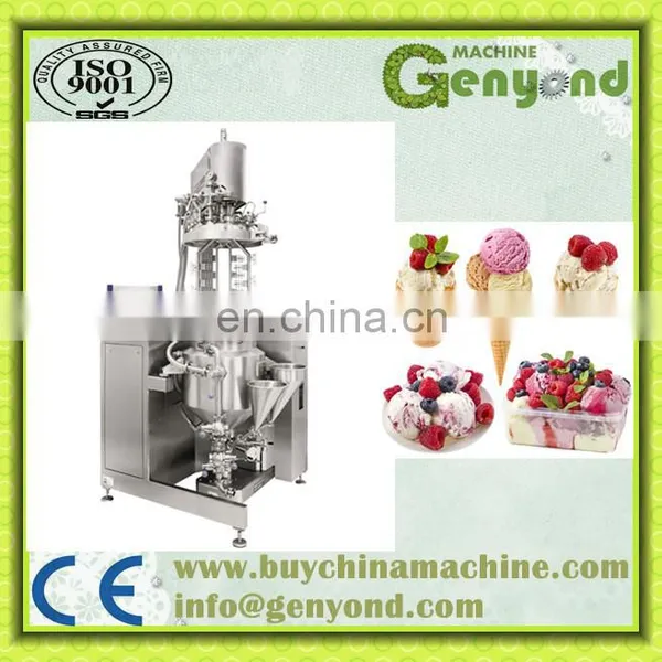 Industrial Vacuum Emulsion Blender for Cheese/Ice Cream/Salad Dressing photo-3