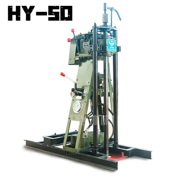 50m Depth Core Drilling Rig Portable Diamond in Mountain photo-2