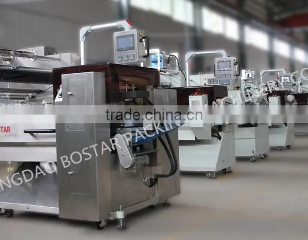 Automatic Horizontal Flow Wrap Pillow Pack Nitrogen Packing Machine for Bakery Food photo-4