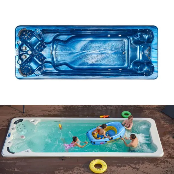 6m Swimming Pool Spa Balboa Hot Tubs Spas Fiberglass Hot Tub Shells photo-3