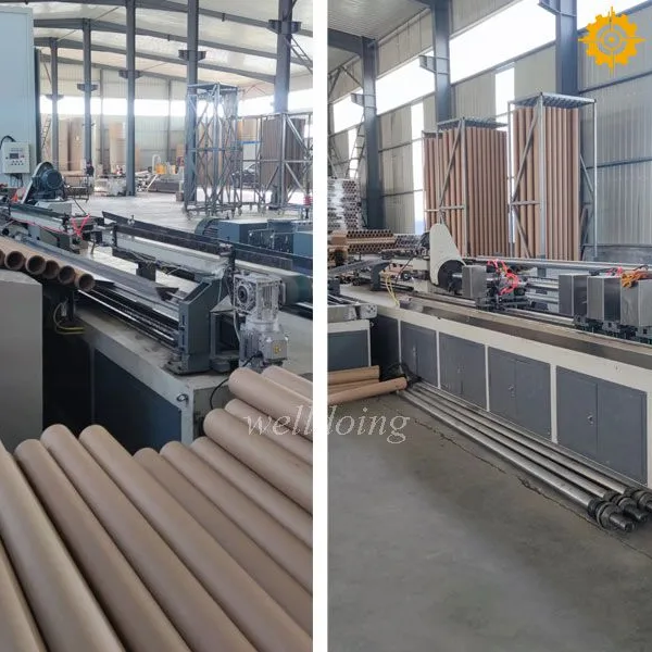 Automatic Spiral Paper Tube Forming Making Machine photo-5