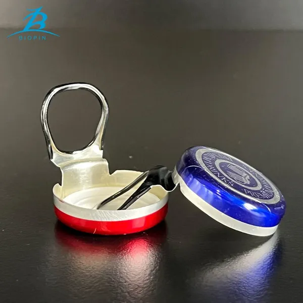 Custom Logo 26 mm Aluminium Lid Pull Ring Caps for Beer Bottle photo-4
