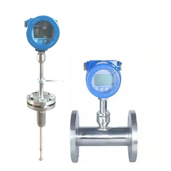 Digital Plug in Compressed Air Thermal Mass Flow Sensor Thermal Gas Mass Flow Meter photo-5